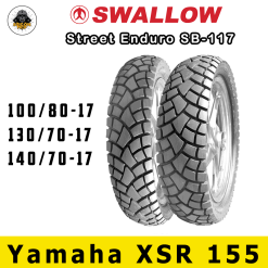 Vỏ xe Swallow SB117 chính hãng - Gai đại hình cho XSR155